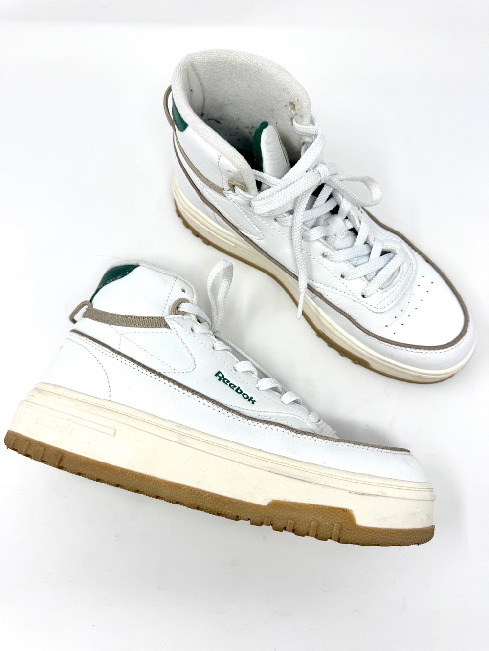 Reebok Women's Club C Double Geo Hi Heritage Sneakers